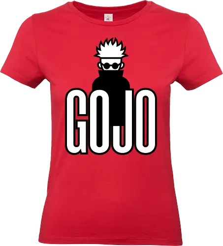 The Limitless Sorcerer - anime streetwear, strongest sorcerer, Japanese pop culture, Gojo Satoru, Jujutsu, minimalist anime shirt, black and white manga art, Gojo silhouette, JJK apparel, minimalist graphic tee, Satoru Gojo merch, clean anime design, manga silhouette, geek fashion - Standard T-Shirt (Frauen)