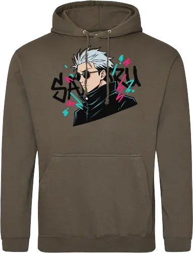 90s Retro Graffiti Anime