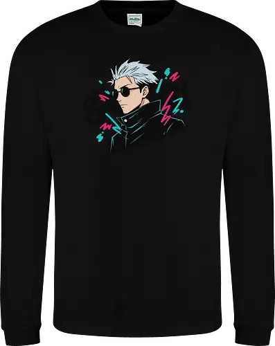 90s Retro Graffiti Anime