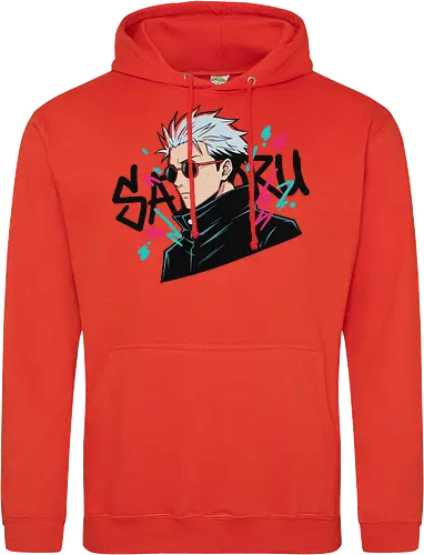 90s Retro Graffiti Anime