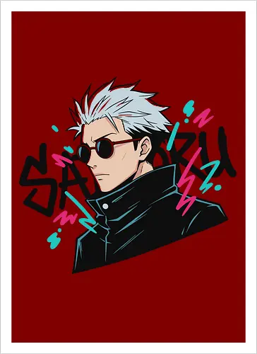 90s Retro Graffiti Anime