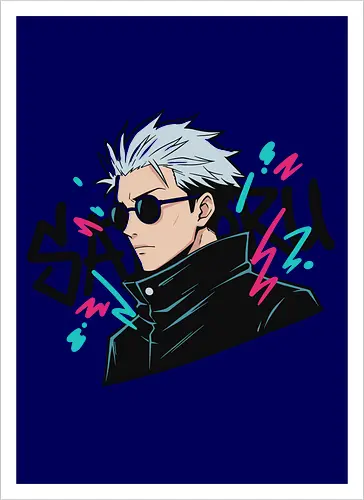 90s Retro Graffiti Anime