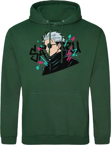 90s Retro Graffiti Anime