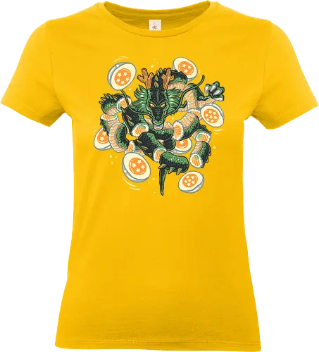 Spirit of Sushi - Sushi, anime, mash up, Manga, funny, humor, food, animation, animated - Standard T-Shirt (Frauen)