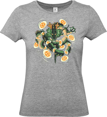 Spirit of Sushi - Sushi, anime, mash up, Manga, funny, humor, food, animation, animated - Standard T-Shirt (Frauen)