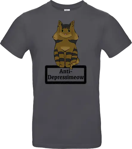 Anti-Depressimeow (schwarz)