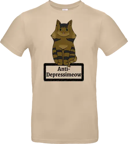 Anti-Depressimeow (schwarz)
