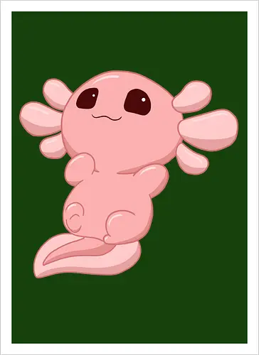 Süßes Axolotl