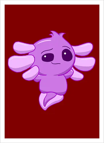 Verschmitztes Axolotl