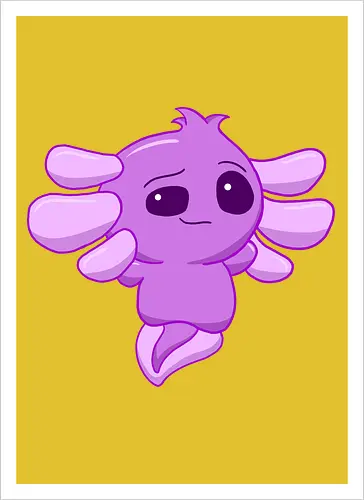 Verschmitztes Axolotl