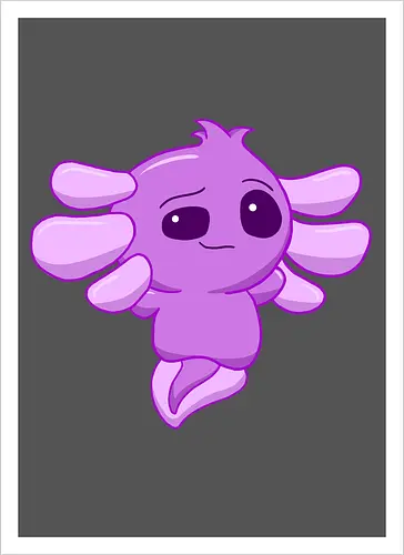 Verschmitztes Axolotl