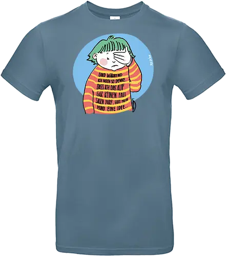 Expressio Praecox - Ringelpullisprüche, Ringeldinger, streifenweise, Spruch, Weisheit, Motivation, Ringelpulli, SprücheShirt, Cartoon Illustration, Statement, Handgezeichnet, Humor, Selbstironie, Streifenpulli, Spruchshirt, deutsch - Standard T-Shirt