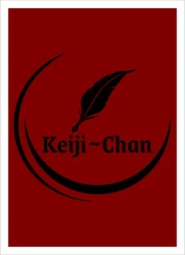Keiji~Chan Logo (schwarz) - klein