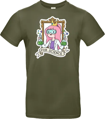 Für die Wissenschaft! Rosa Prinzessin als Wissenschaftlerin