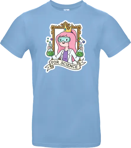 Für die Wissenschaft! Rosa Prinzessin als Wissenschaftlerin