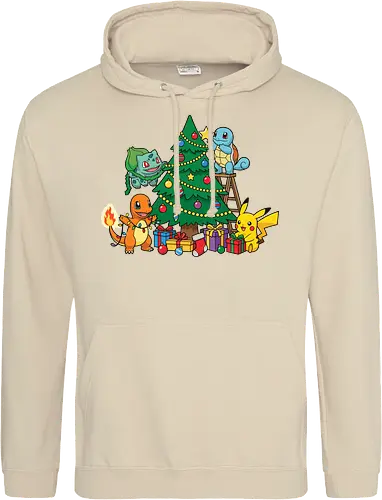 Pocket Christmas Tree Helpers - Festive Kanto Starters Design
