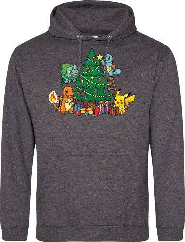 Pocket Christmas Tree Helpers - Festive Kanto Starters Design