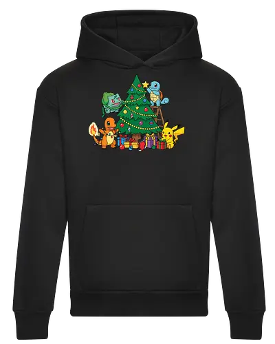 Pocket Christmas Tree Helpers - Festive Kanto Starters Design
