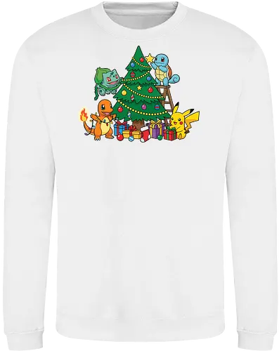 Pocket Christmas Tree Helpers - Festive Kanto Starters Design