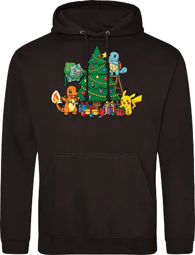 Pocket Christmas Tree Helpers - Festive Kanto Starters Design