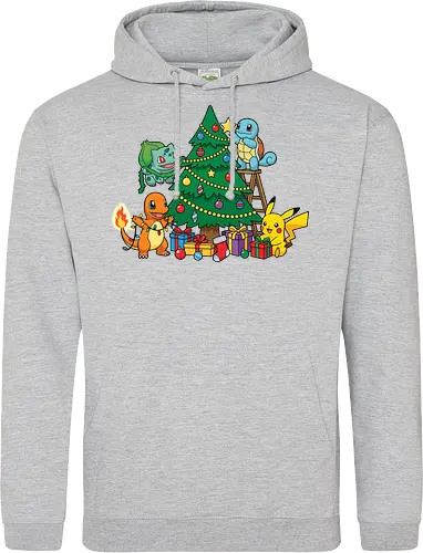 Pocket Christmas Tree Helpers - Festive Kanto Starters Design
