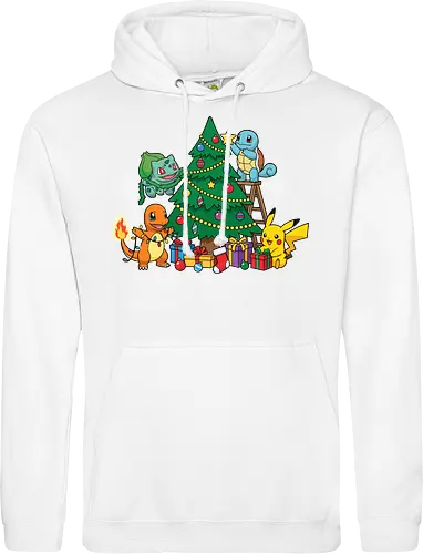 Pocket Christmas Tree Helpers - Festive Kanto Starters Design