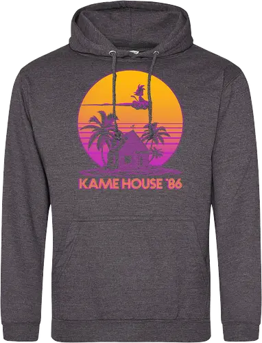 Kame House 86 - Dargon Ball, Kame House, Goku, Nimbus Cloud - Standard Hoodie
