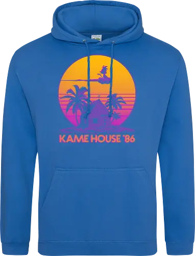 Kame House 86 - Dargon Ball, Kame House, Goku, Nimbus Cloud - Standard Hoodie