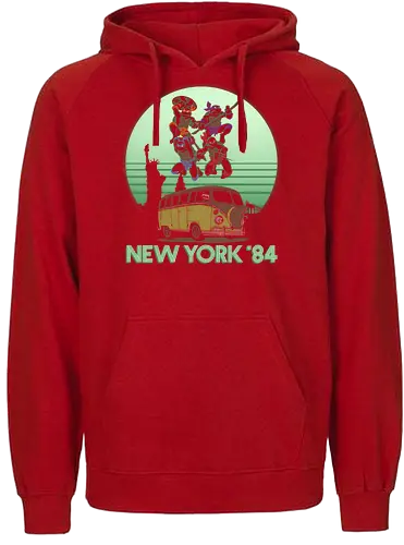 New York 84 - New York, Mutant, Shinobi Turtle - Fairtrade Hoodie
