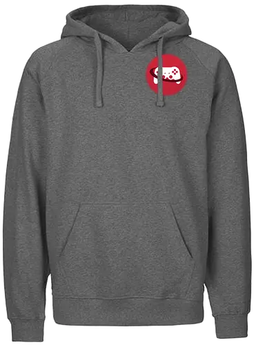 Spielewelten - Logo Controller 1 - spielewelten - Fairtrade Hoodie