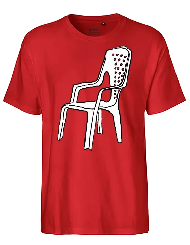 Monoblock - Monoblock, garten, stuhl, plastik, design, klasiker, fun, art, comic - Fairtrade T-Shirt