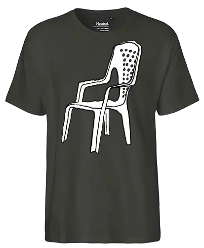 Monoblock - Monoblock, garten, stuhl, plastik, design, klasiker, fun, art, comic - Fairtrade T-Shirt