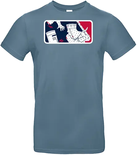 No-Pass League! - monty-python, movies, funny, black-knight, the-black-knight, sports, logo, mashup, baseball - Standard T-Shirt