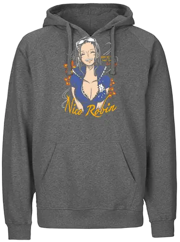 Just Laugh - nicorobin, Pirate, anime - Fairtrade Hoodie