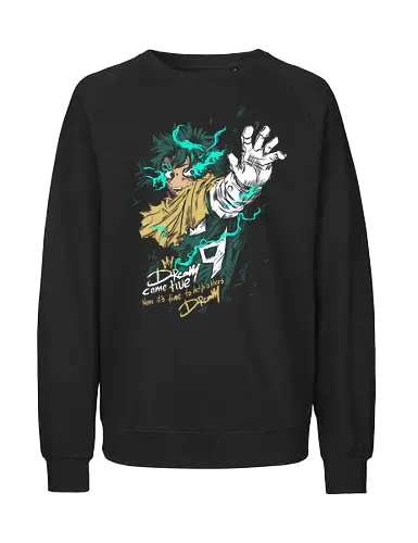 Hero DEKU - izuku, deku, mha, mha - Fairtrade Sweatshirt