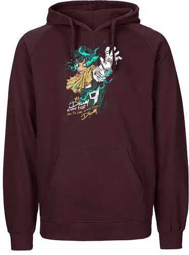 Hero DEKU - izuku, deku, mha, mha - Fairtrade Hoodie