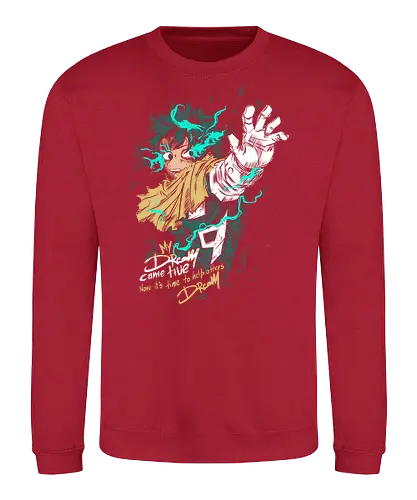 Hero DEKU - izuku, deku, mha, mha - Sweatshirt