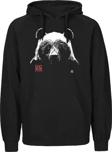 panda - panda, sumie, japan - Fairtrade Hoodie