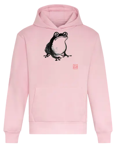 froggy 02 - frog, sumie, japan - Heavyweight Hoodie