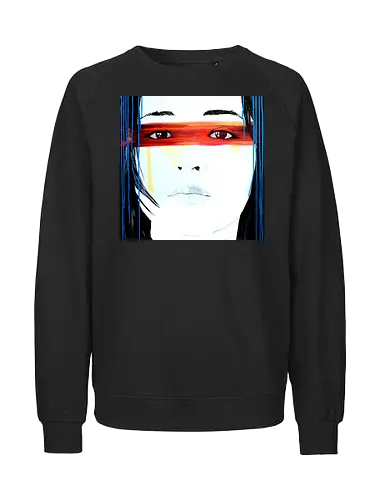 tribal noriko - noriko, sumie, japan, woman - Fairtrade Sweatshirt