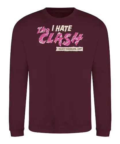 I fought the truth - Strange, the clash, nancy wheeler, upside down - Sweatshirt