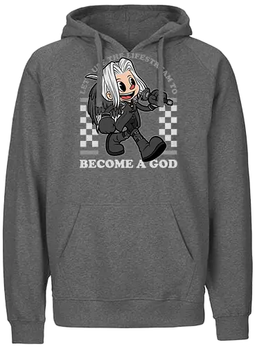 Game Mascot Soldier Boss - Video Games, Video Game, Game, Games, Gamer, Mascot, Retro, Vintage, Retro Vintage, Retro Gamer, Retro Cartoon, Adventure, Fantasy, Rpg, Katana, Game Mascot, Cyberpunk - Fairtrade Hoodie