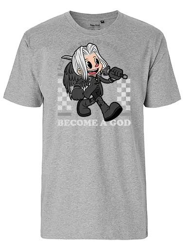 Game Mascot Soldier Boss - Video Games, Video Game, Game, Games, Gamer, Mascot, Retro, Vintage, Retro Vintage, Retro Gamer, Retro Cartoon, Adventure, Fantasy, Rpg, Katana, Game Mascot, Cyberpunk - Fairtrade T-Shirt