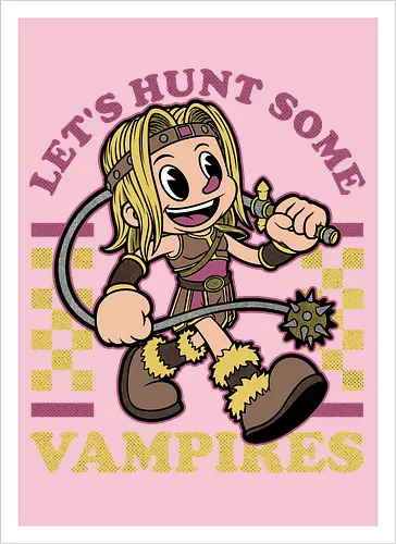 Game Mascot Vampire Hunter