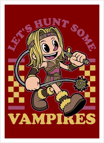 Game Mascot Vampire Hunter