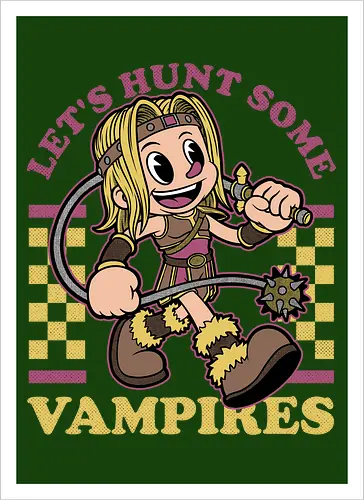 Game Mascot Vampire Hunter