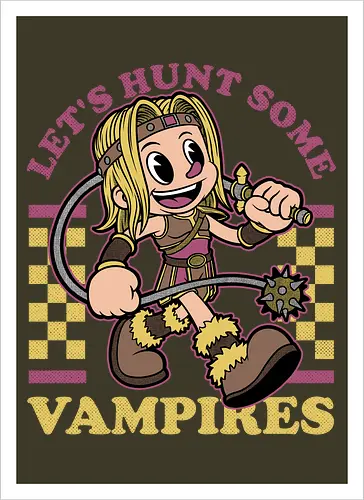 Game Mascot Vampire Hunter