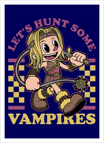 Game Mascot Vampire Hunter