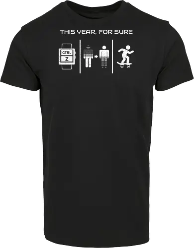 This Year For Sure - Retro Geek Humor