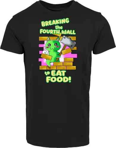 Kawaii-Katze für Feinschmecker und Food-Liebhaber